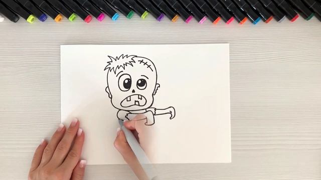 How To Draw Zombies | The Walking Dead смотреть онлайн