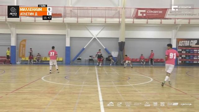 ASTRA CUP 5х5. Миллениум - Атлетик Д смотреть онлайн
