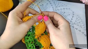 Пасхальные Зайцы. Салфетка крючком