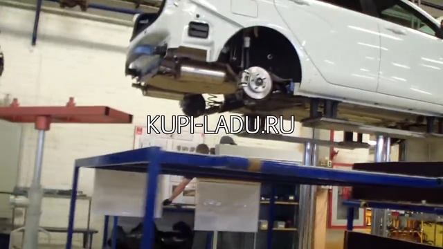В гостях у LADA SPORT. Процесс сборки серийной Lada Vesta Sport смотреть онлайн