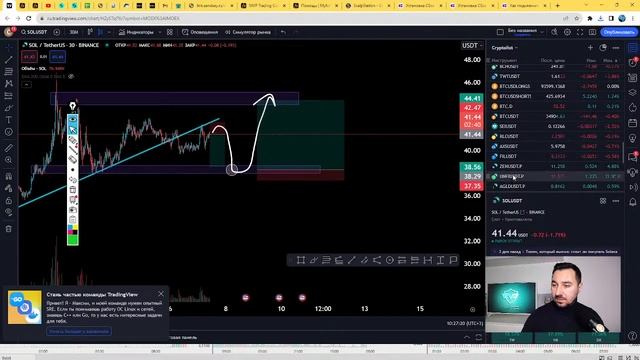 Стрим 7 ноября. Утренний торговый план. BTC, XRP, MKR, TRB, GAS, BLZ, НЕФТЬ. смотреть онлайн
