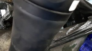 Замена пневмобаллона Мерседес gl 164.Обслуживание пневмоподушки ML164.