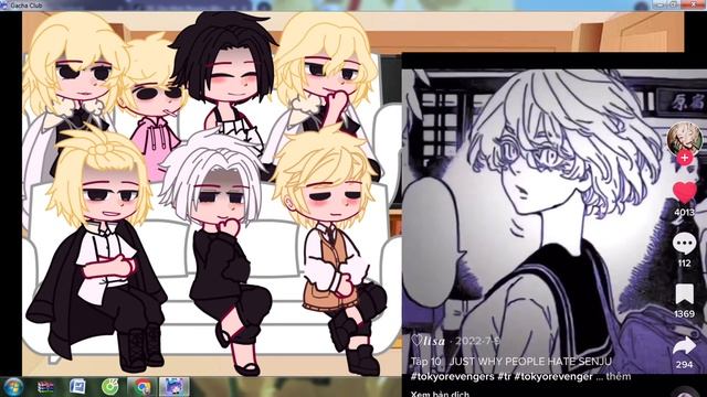 Mikey’s react to Senju | Part 1,5 / 2 | My AU | Hate = Out | Mikey x Senju | смотреть онлайн
