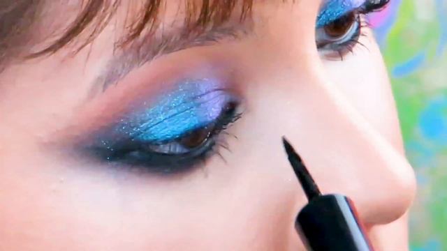 Kaleidos Astro Pink Palette Tutorial - Galaxy Makeup - (fluffy brows, blush draping, gradient lips) смотреть онлайн