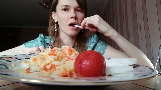 Витаминный мукбанг. #мукбанг #mukbang #пробуемвкусняшки смотреть онлайн