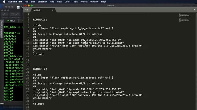 CISCO CONFIGURATION CHANGES USING TCL SCRIPT смотреть онлайн