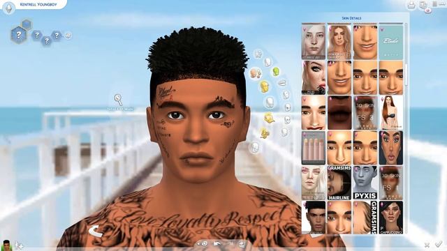 NBA YoungBoy but it's the Sims 4 | CAS + CC Links смотреть онлайн