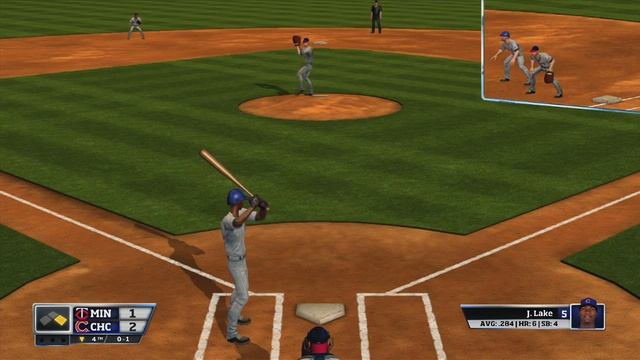 RBI Baseball 14: Chicago Cubs vs Minnesota Twins Full Game смотреть онлайн