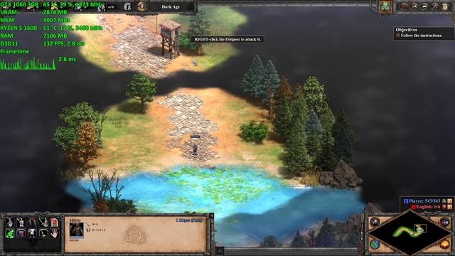 Age of Empires II Definitive Edition Benchmark on R5 1600 + GTX 1060 3GB | ULTRA SETTINGS | 1080P смотреть онлайн