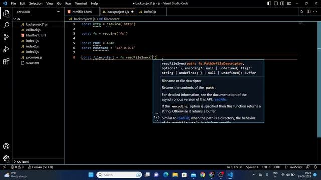 Node JS Backend Tutorial |#6 - Easy Way To Serving HTML File Using Node JS Server To Client Side смотреть онлайн