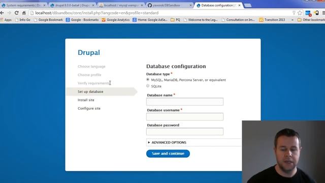 Intro to Drupal 8 #1: How to Install Drupal 8 and Initialize a GitHub Repo смотреть онлайн