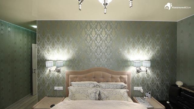 Ремонт спальни. ЖК Царицыно. Капитальный ремонт в новостройке. Идеальный Дом. смотреть онлайн