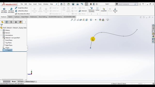 SOLIDWORKS TUTORIAL 2 | HOW TO MAKE EXTRUDE | REVOLVE | SWEEP BASE | LOFTED BASE | BOUNDARY BASE | смотреть онлайн
