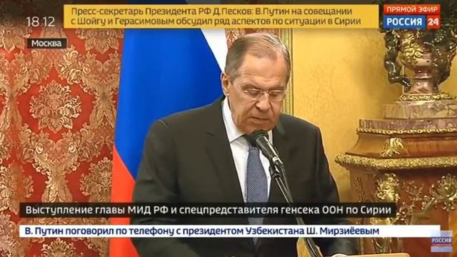 Лавров. Решение по Сирии. смотреть онлайн