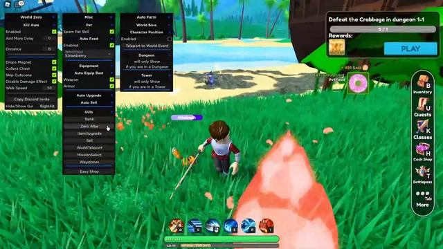 Roblox World Zero OP Script | Auto Farm Kill Aura Magnet Auto Feed | *PASTEBIN* смотреть онлайн