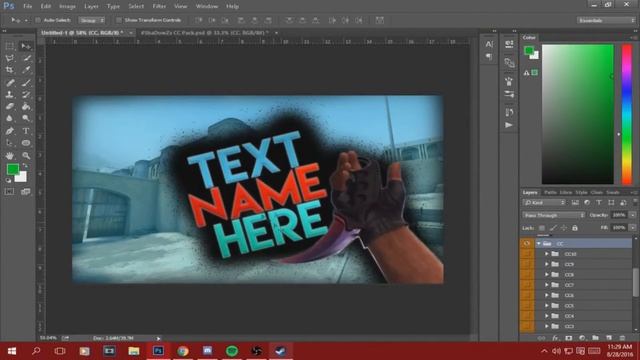 Top 3 CSGO Thumbnail Templates?! I FREE Amazing CS:GO Thumbnail Templates! [Photoshop CS6] смотреть онлайн