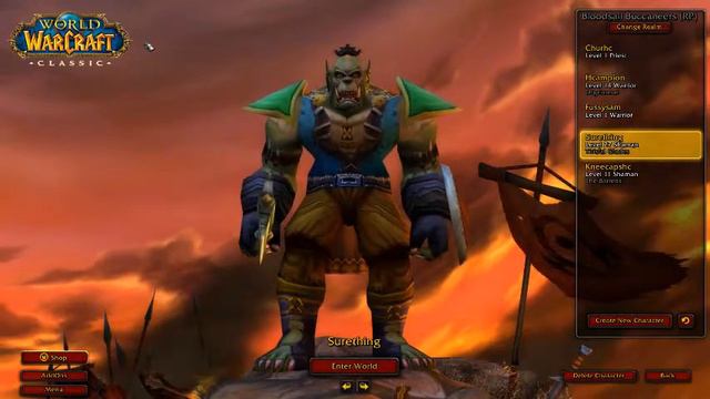 WoW Classic Hardcore - Surething, Orc Shaman, Lvl 27 (Part 3), 3rd Playthrough смотреть онлайн