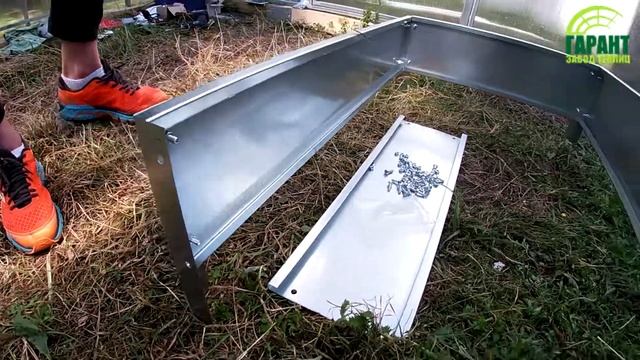 Оцинкованные грядки в Теплице Гарант. Сборка оцинкованных грядок / Завод теплиц Гарант смотреть онлайн