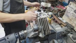 Хонингование мотоциклетного цилиндра по методу Олега Романюка