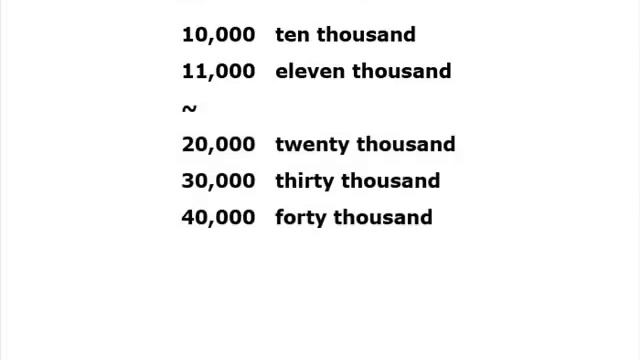 How to Say English Numbers 100 - 1 trillion смотреть онлайн