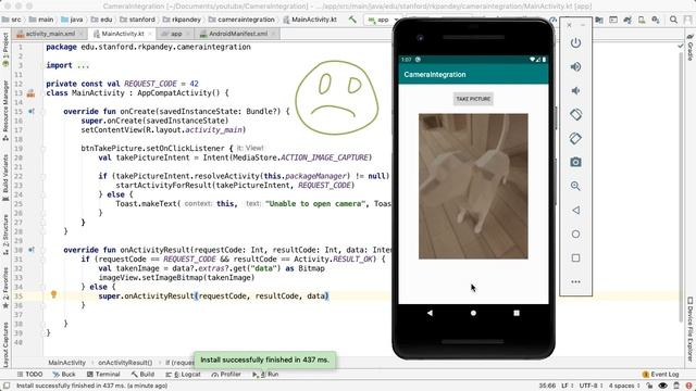 Android Camera Integration to Take Photos (including Android 10, API 29)- Kotlin Tutorial смотреть онлайн