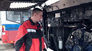 Обзор двигателя Weichai. Сравнение с Cummins. Yutong 6128