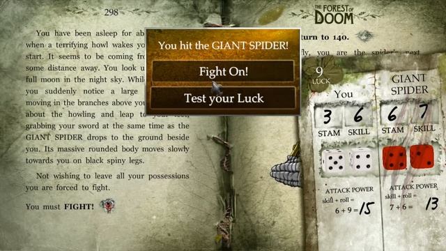 Fighting Fantasy: The Forest of Doom смотреть онлайн