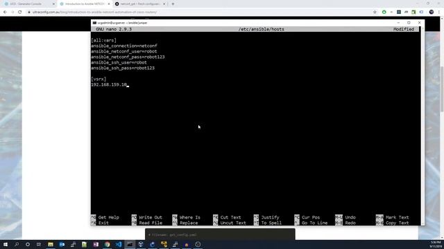 Introduction to Ansible Automation with Juniper!! (How to get config off a Juniper Router) смотреть онлайн