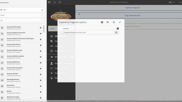 Placing Experience Fragments on a page смотреть онлайн