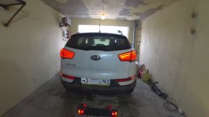 Установка фаркопа на KIA SPORTAGE (2011-...) Motodor и подключение блока-согласования