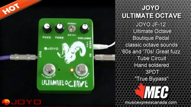 Joyo JF-12 Voodoo Octave Guitar Effect