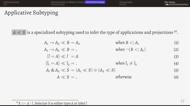 [APLAS] Applicative Intersection Types смотреть онлайн