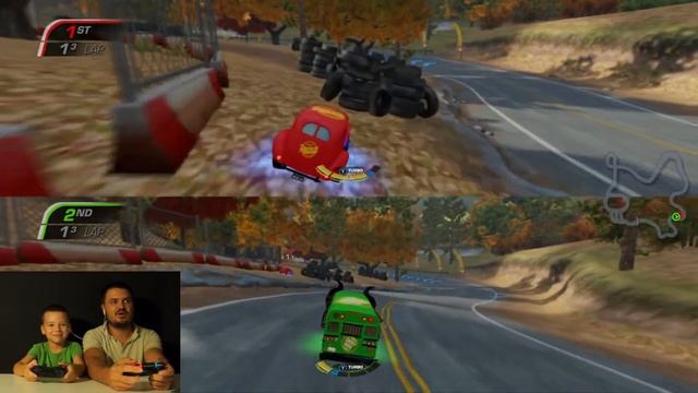 ТАЧКИ 3 ? ИГРА Прохождение с ПАПОЙ на Nintendo Switch Мультики про Машинки Видео для Детей смотреть онлайн