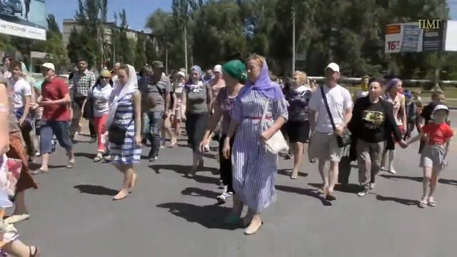 Детский Крестный ход, приуроченный к Международному Дню защиты детей окончанию учебного года . смотреть онлайн