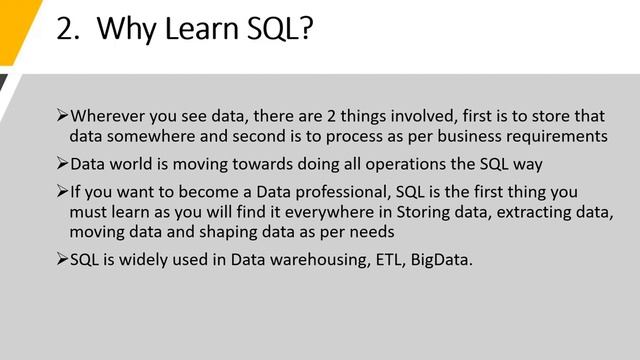 2. SQL Overview смотреть онлайн