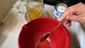 Десерт без сахара. Желе с кокосового молока