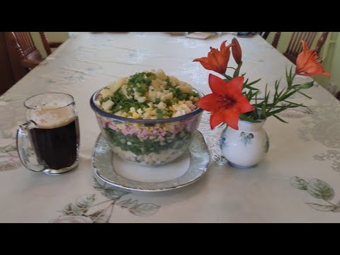 Летний суп. Окрошка по-русски!