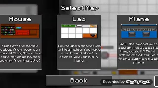 Играем в игру Zombie cubes free смотреть онлайн
