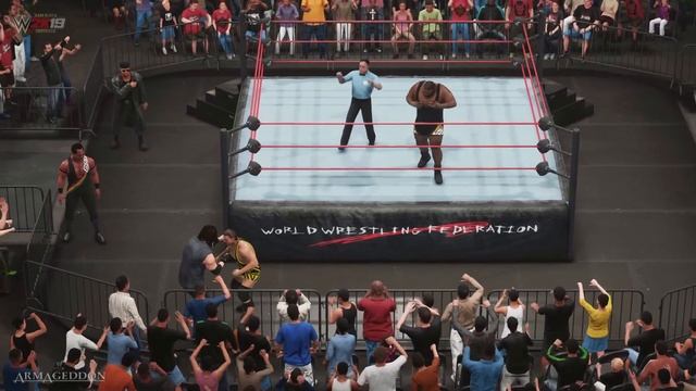 WWE2K19 | Owen Hart VS. Mark Henry w./ Nation of Domination [Gameplay] смотреть онлайн