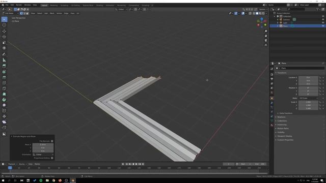 Blender - Shear, edit mode tool explained смотреть онлайн