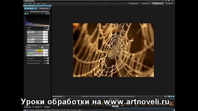 Программа ACDSee (Цветокоррекция, вкладка "баланс белого") смотреть онлайн