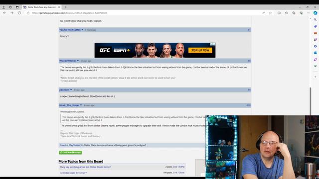 Establishing the discourse around Stellar Blade by reading some posts and taking a poll. смотреть онлайн