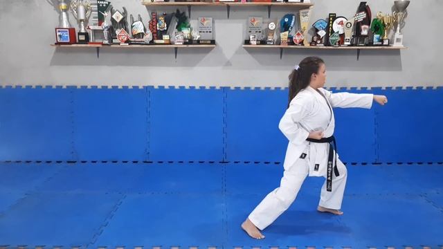 Da Branca Para A Amarela - Kata Heian Shodan  - Karate Shotokan