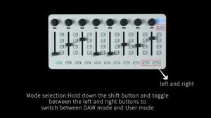 M-VAVE SMC-Mixer MIDI Introduction to Controller Panel