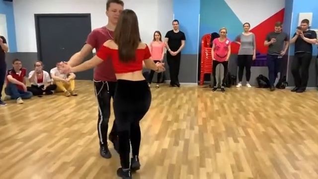 2-е занятие. Бачата-интенсив в Иваре. смотреть онлайн