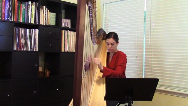 Air by M. Montéclair, arr. S. Milligan, Inspirational Videos for Young Harpists #46 смотреть онлайн