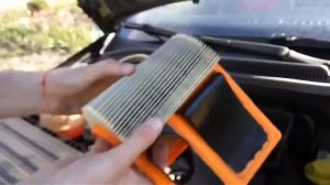 POLO SEDAN - Замена воздушного фильтра.