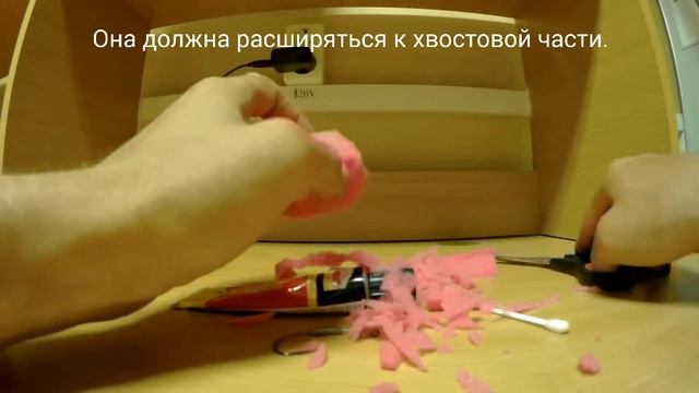 Простейший глиссер из поролона (без звука). смотреть онлайн