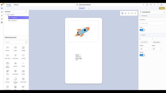 Animation In Thunkable