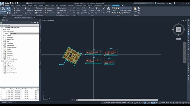ALCANTARILLADO SANITARIO CON PLANTILLA EN AUTOCAD CIVIL 3D 2018-2024 смотреть онлайн